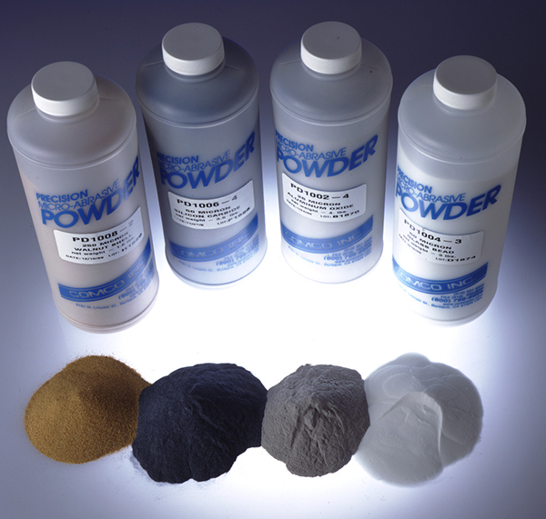 Comco abrasive blast powder and media