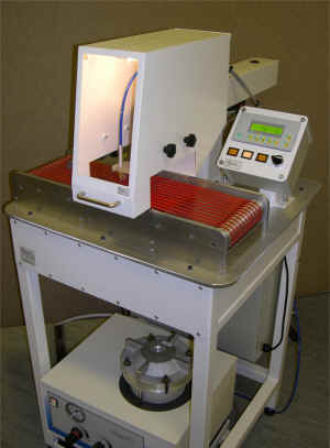 Epak SA150 mkIII Surface Abrader integrating Comco Directflo Micro Abrasive Blaster