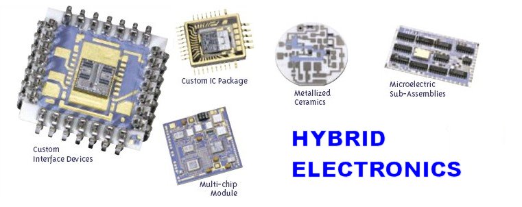 Hybrid Electronics Equipment, resistors, wire bonding tools, C02 quartz crystal cleaning, electronic packages and lids, anti-static storage cabinets Hybrid Electronics Equipment