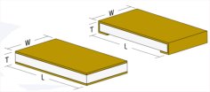 HIGH POWER THIN FILM SURFACE MOUNT CHIP RESISTORS (PTSM SERIES) from Mini-Systems