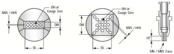 Matrix and Star Shape Dispensing Tools