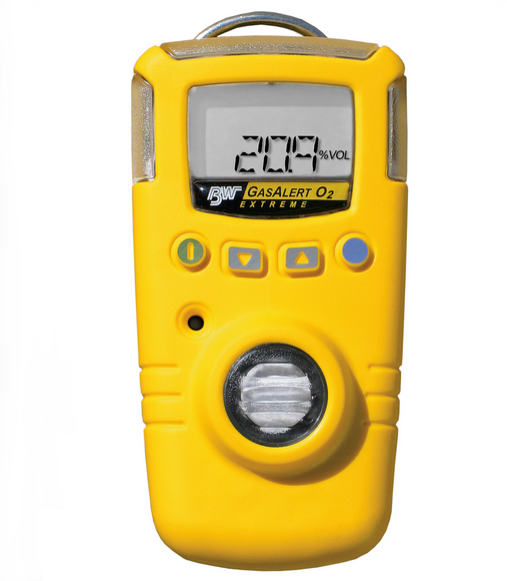 Ozone gas detection bades, alarm and test indicator strips