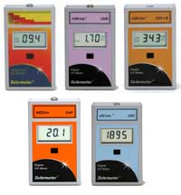 Solar Series Radiometers UV-A and UV-B and Outdoor Solar intensity