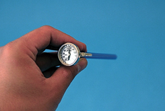 thermometer stem pocket sized temperature